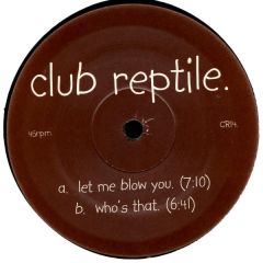 Eve Vs. Mariah Carey / Eve - Eve Vs. Mariah Carey / Eve - Club Reptile - Not On Label (Mariah Carey), Not On Label (Eve)