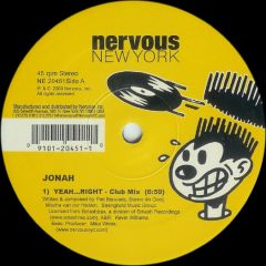 Jonah - Jonah - Yeah... Right - Nervous Records