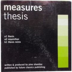 Measures - Measures - Thesis - Neuton Music