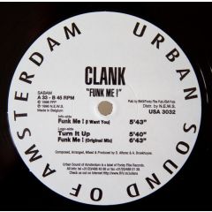 Clank - Clank - Funk Me - Urban Sound Of Amsterdam