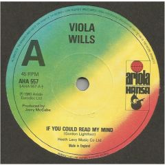 Viola Wills - Viola Wills - If You Could Read My Mind - Ariola Hansa