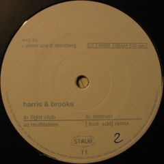 Harris & Brooks - Harris & Brooks - Fight Club - Staub