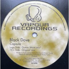 Black Dove - Black Dove - Capsule - Vapour