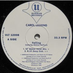 Carol Leeming - Carol Leeming - Falling - Ulterior Records