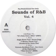 Various Artists - Various Artists - Sounds Of R&B Vol.4 - SON