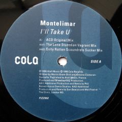 Montelimar - Montelimar - I'Ll Take You - Cola