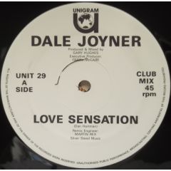 Dale Joyner - Dale Joyner - Love Sensation - Hysteria 