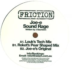 Joe-E - Joe-E - Sound Rage - Friction 2
