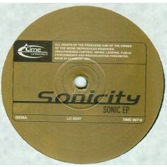 Sonicity - Sonicity - Sonic EP - Time Unlimited
