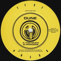 Dune - Dune - Too Much - Advance Records