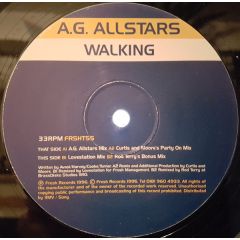 A.G Allstars - A.G Allstars - Walking - Fresh