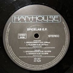 Spicelab - Spicelab - Spicelab E.P. - Harthouse