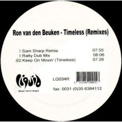 Ron Van Den Beuken - Ron Van Den Beuken - Timeless (Remixes) - Liquid 