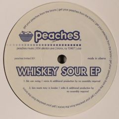 No Assembly Required - No Assembly Required - Whiskey Sour EP - Peaches Music