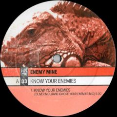 Enemy Mine - Enemy Mine - Know Your Enemies - Club Culture