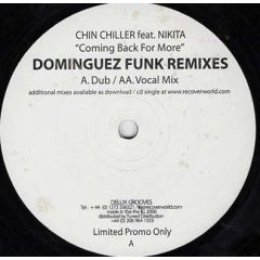 Chin Chiller - Chin Chiller - Coming Back For More - Delux Grooves