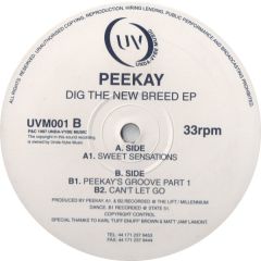 Peekay - Peekay - Dig The New Breed EP - Undavybe