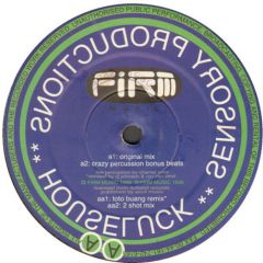 Sensory Productions - Sensory Productions - Houseluck - Firm Music