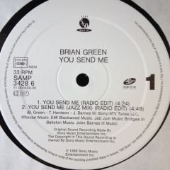 Brian Green - Brian Green - You Send Me - Yab Yum