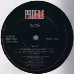 ADE - ADE - Raise - Profile