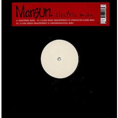 Mansun - Mansun - Electric Man/I Can Only (Perfecto) - Parlophone