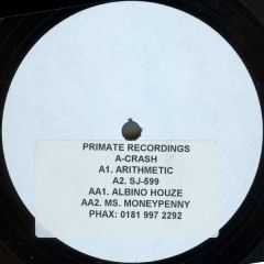 A. Crash - A. Crash - Overjoyed E.P. - Primate Recordings