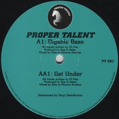 DJ Rap - DJ Rap - Digable Bass - Proper Talent