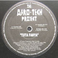 The Afro-Tech Project - The Afro-Tech Project - Tuta Fanya - Red 7 Records