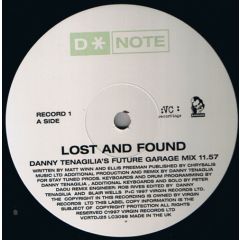 D Note - D Note - Lost And Found - Vc Recordings