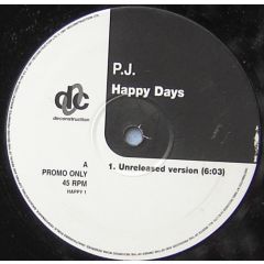 Paul Jacobs - Paul Jacobs - Happy Days - Deconstruction