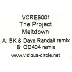 The Project - The Project - Meltdown - Resurrection Recordings