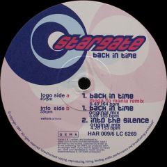 Stargate - Stargate - Back In Time - Harem Records