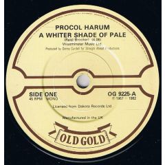 Procol Harum - Procol Harum - A Whiter Shade Of Pale - Old Gold