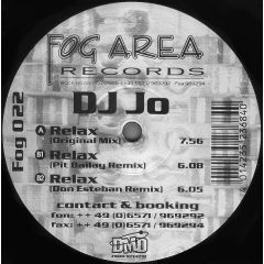 DJ Jo - DJ Jo - Relax - Fog Area