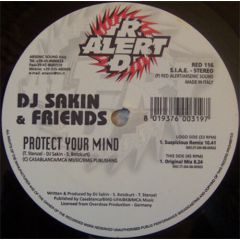 DJ Sakin & Friends - DJ Sakin & Friends - Protect Your Mind - Red Alert