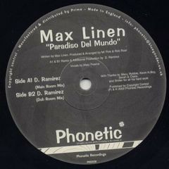 Max Linen - Max Linen - Paradiso Del Mundo (Disc 2) (Remixes) - Phonetic