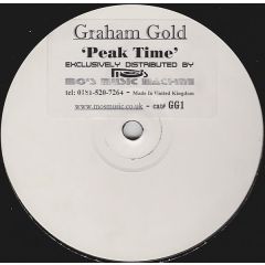 Graham Gold - Graham Gold - Peak Time - Mo's Music Machine