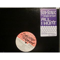 Sub-Sonic Feat.Angie Brown - Sub-Sonic Feat.Angie Brown - All I Want - Strictly Rhythm