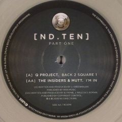 Q Project - Q Project - Back 2 Square 1 (Clear Vinyl) - Nu Directions Nd. Ten 1
