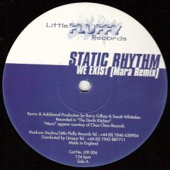 Static Rhythm - Static Rhythm - We Exist - Little Fluffy Records