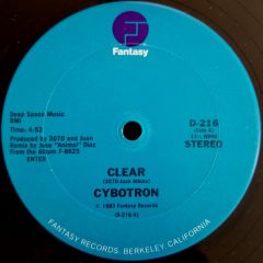 Cybotron - Cybotron - Clear - Fantasy