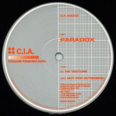Paradox - Paradox - No Texture - CIA