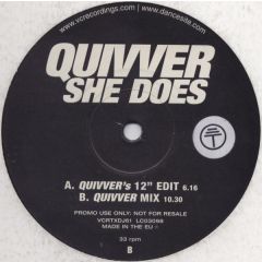 Quivver (Stoneproof) - Quivver (Stoneproof) - She Does - Vc Recordings