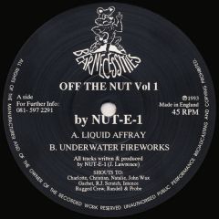Nut-E-1 - Nut-E-1 - Off The Nut Vol. 1 - Bear Necessities