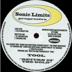 Tool - Tool - Return Of The Gold - Sonic Limits