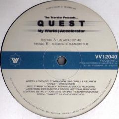 Quest - Quest - My World / Accelerator - Vicious Vinyl