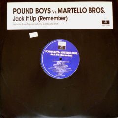 Pound Boys Vs Martello Bros. - Pound Boys Vs Martello Bros. - Jack It Up (Remember) - Neo Black & Blue