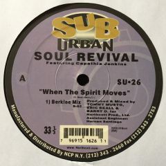 Soul Revival - Soul Revival - When The Spirit Moves - Suburban