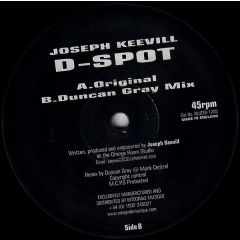 Joseph Keevill - Joseph Keevill - D-Spot - Blue Black Test