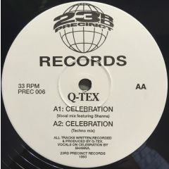 Q Tex - Q Tex - Celebration - 23rd Precinct